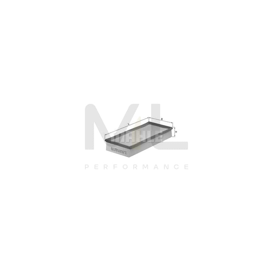 MAHLE ORIGINAL LX 514 Air Filter Filter Insert | Performance Parts DirectCar Parts