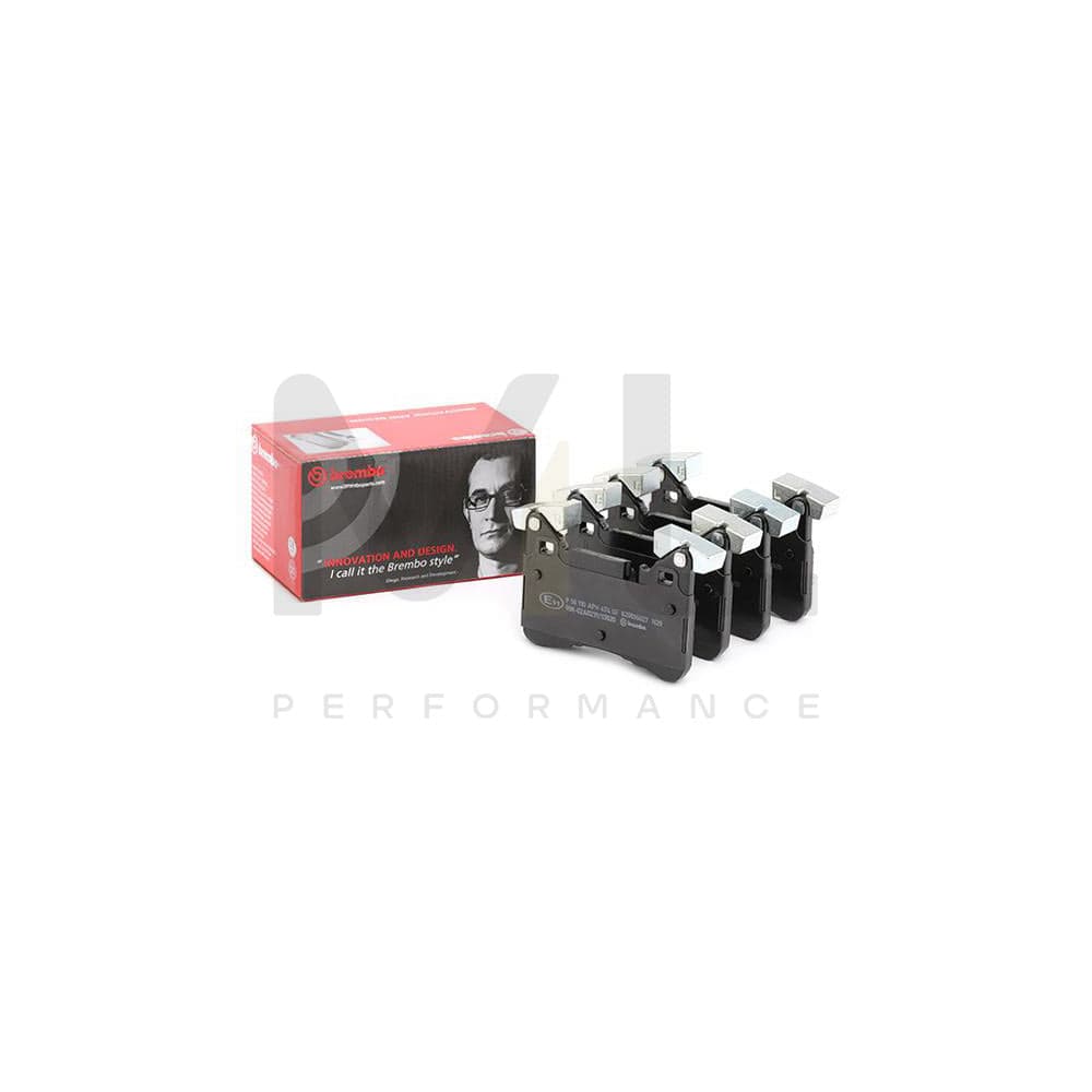 Brembo P 50 110 Brake Pad Set Prepared For Wear Indicator, With Counterweights