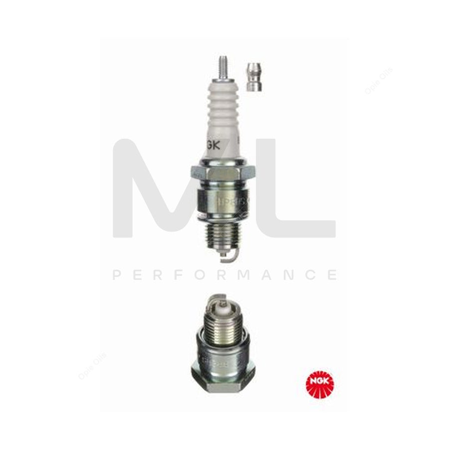 NGK BP8HS-10 (3823) - Standard Spark Plug / Sparkplug - Projected Centre Electrode
