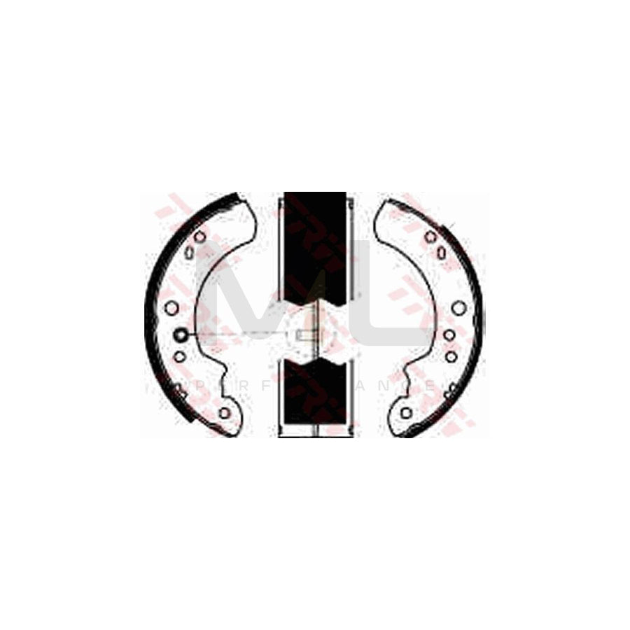 TRW GS6223 Brake Shoe Set | Performance Parts Direct Car Parts