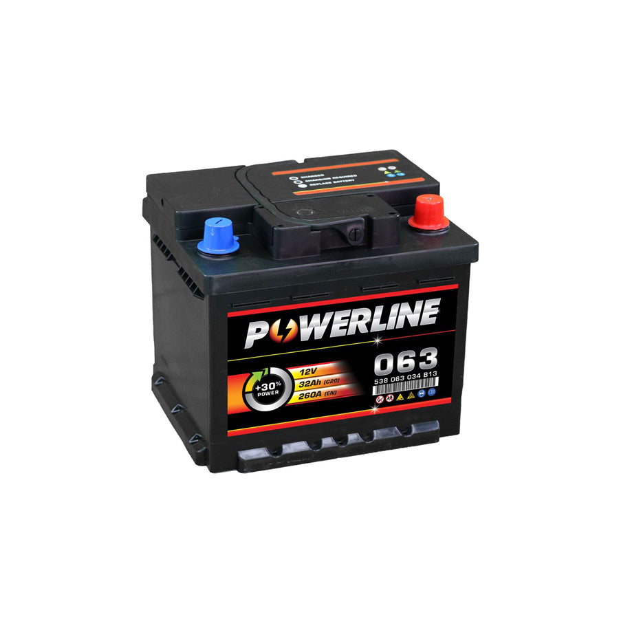 Powerline 063 Car Battery 12V