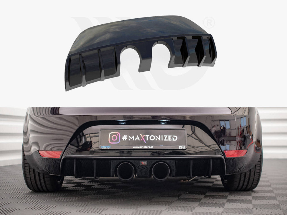 Maxton Design SE-LE-2F-CU-RS1T Rear Valance Seat Leon 2 Cupra / Fr |