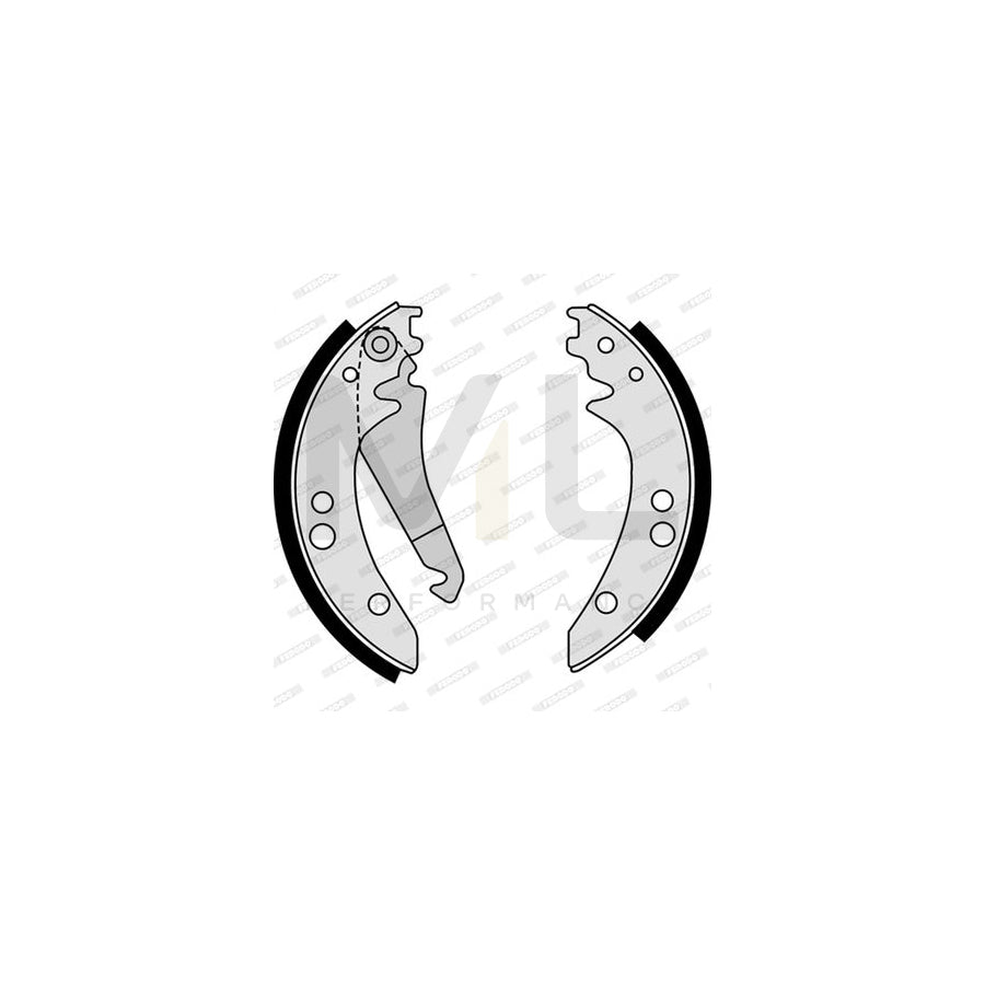 FERODO PREMIER FSB615 Brake Shoe Set | Performance Parts Direct Car Parts