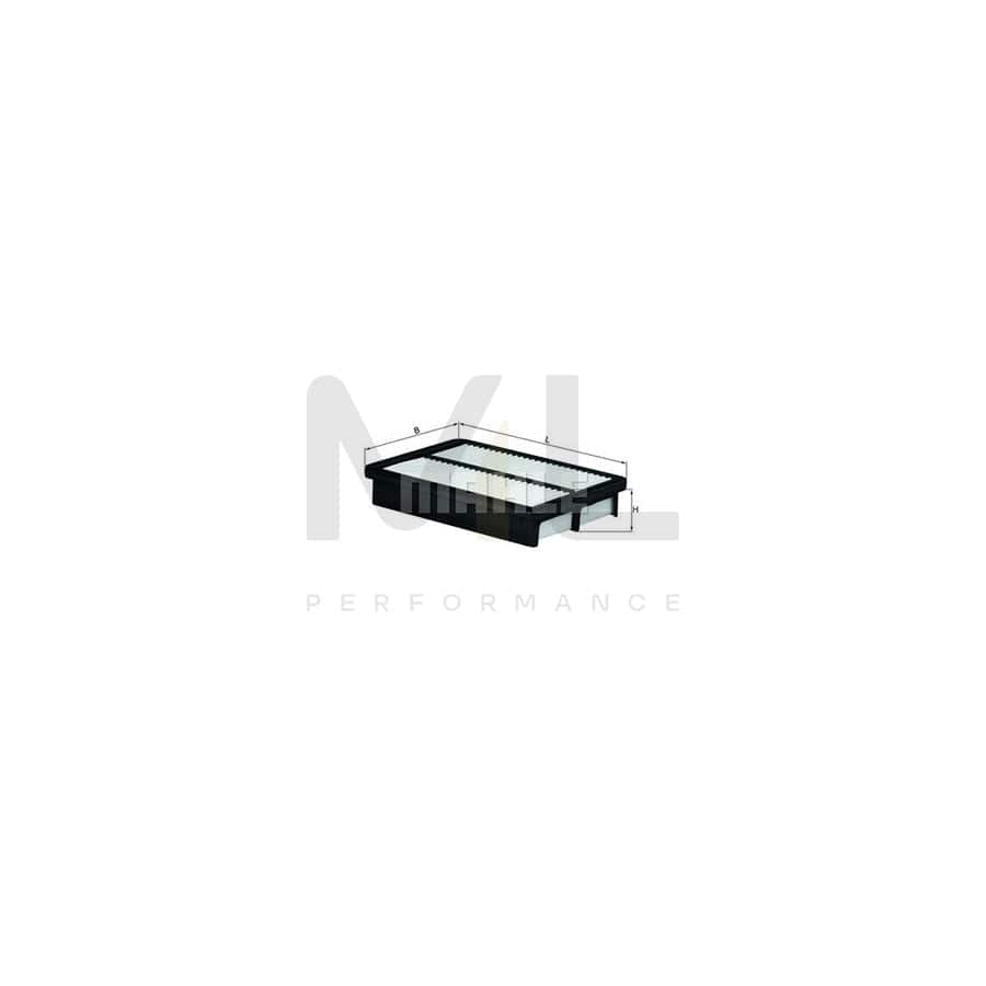 MAHLE ORIGINAL LX 1785 Air Filter Filter Insert | Performance Parts DirectCar Parts