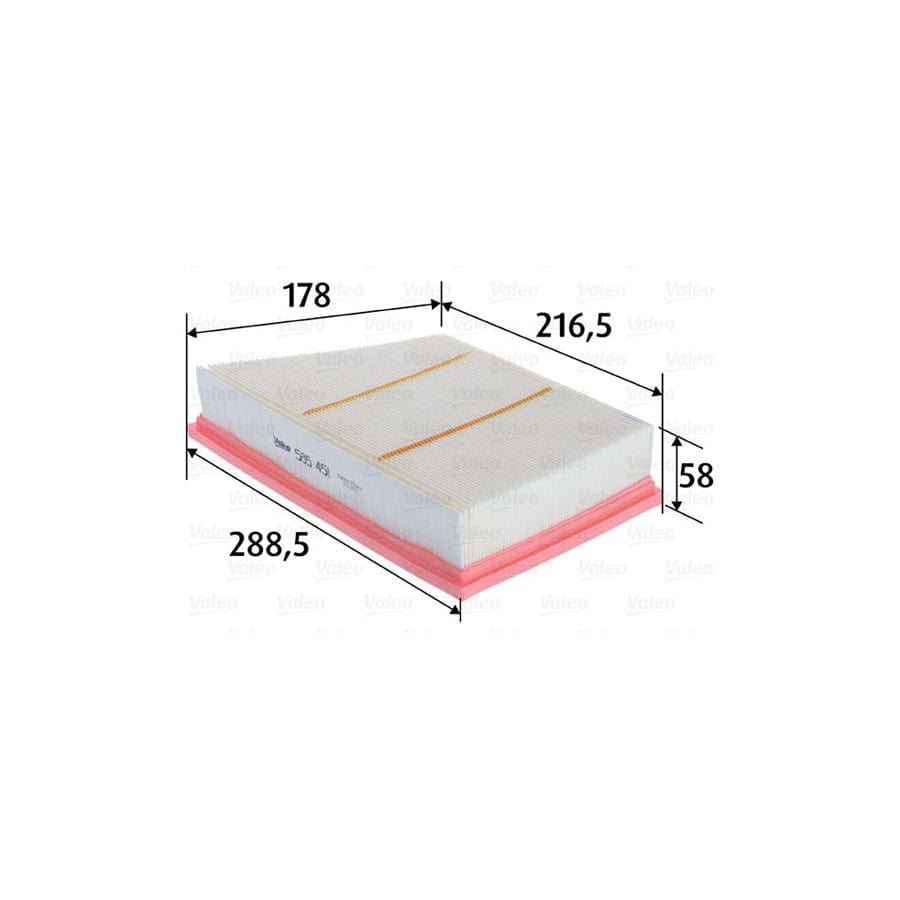Valeo 585451 Air Filter