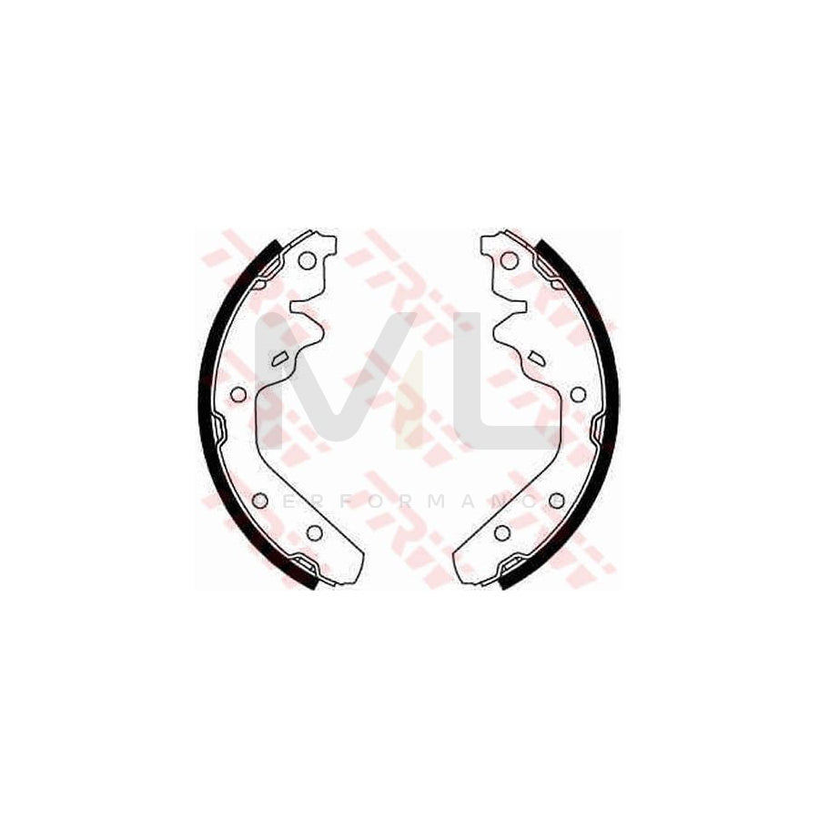 TRW GS8644 Brake Shoe Set | Performance Parts Direct Car Parts