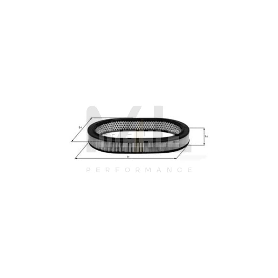 MAHLE ORIGINAL LX 1746 Air Filter Filter Insert | Performance Parts DirectCar Parts