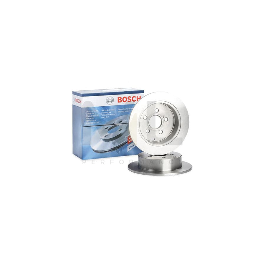 BOSCH 0 986 479 658 Brake Disc Solid, Oiled | Performance Parts Direct Car Parts