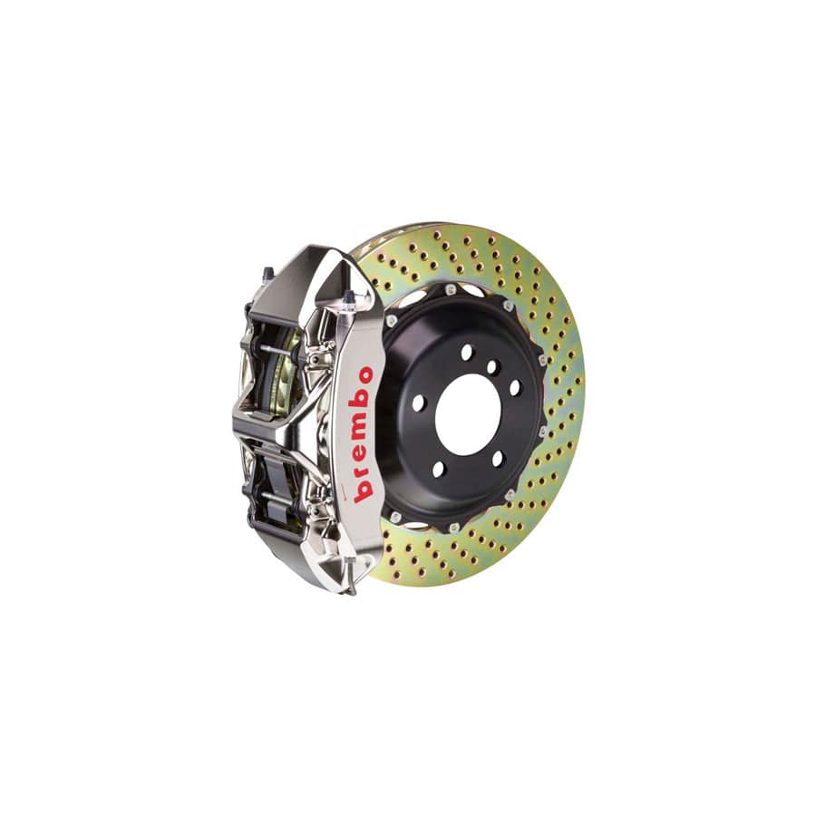Brembo 1M1.9013AR Ferrari Front GT-R 6-Pistons Drilled 2-piece Big Brake Kit 380x32mm (Inc. 360, F430)