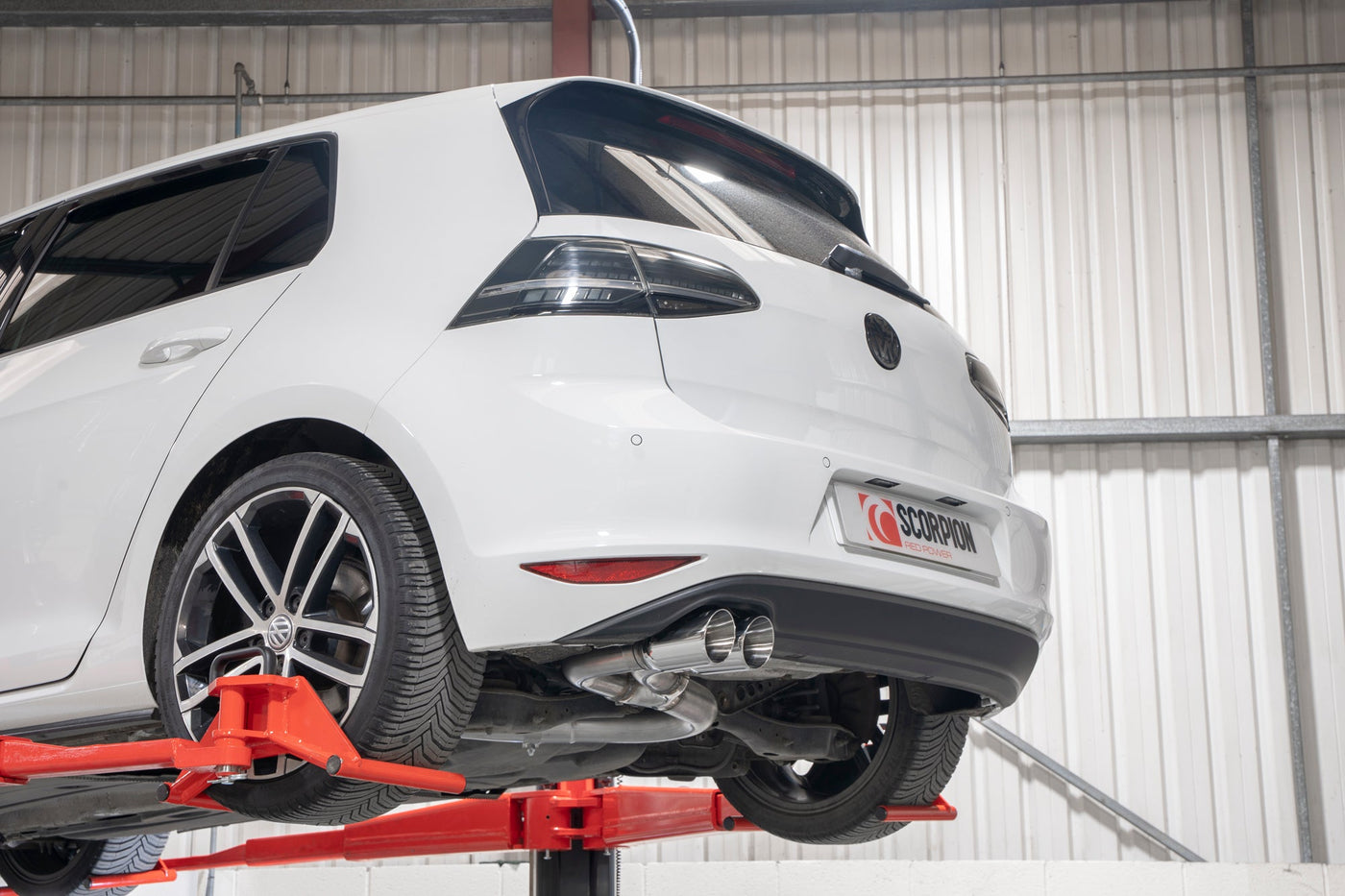 Scorpion SVWS067 VW Golf MK7 GTD Cat-Back Exhaust System
