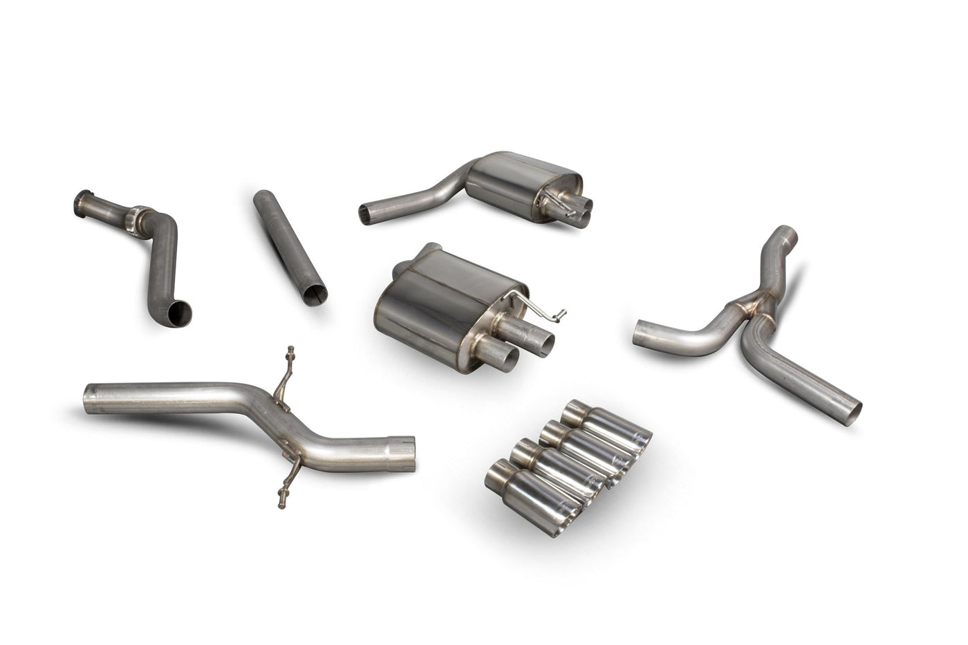 Scorpion SAUS073 Audi A5 B8 2.0 TFSI Non-Resonated Cat-Back Exhaust System