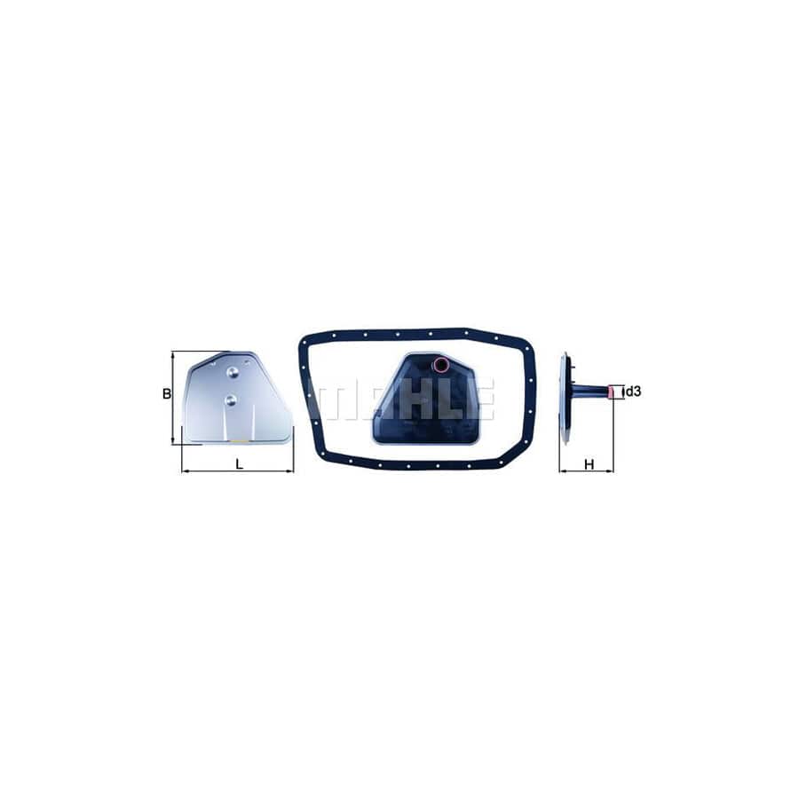 Mahle Original Hx 162D Hydraulic Filter, Automatic Transmission | Performance Parts Direct Car Parts