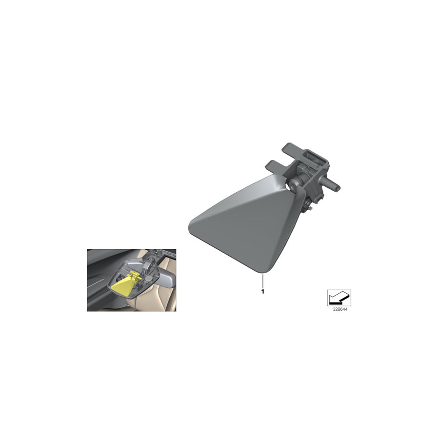 Genuine BMW 66519458745 I12 I15 Kafas Camera (Inc. i8)