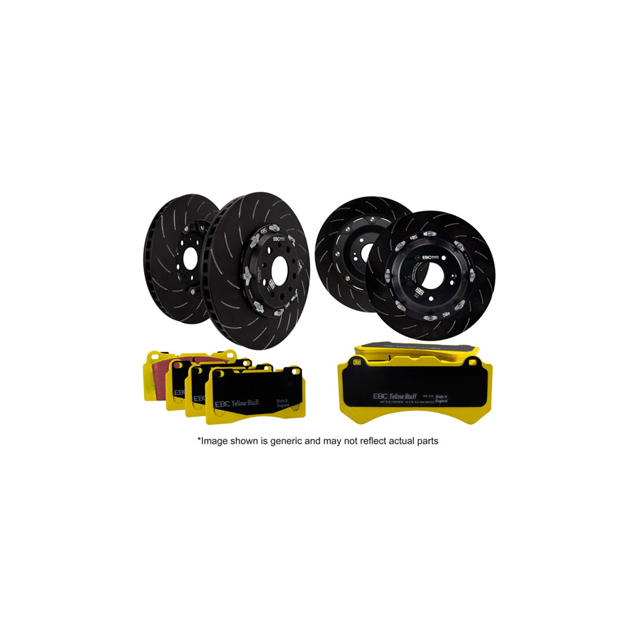 EBC P2DK063Y BMW Yellowstuff Full Vehicle Kit 1 |