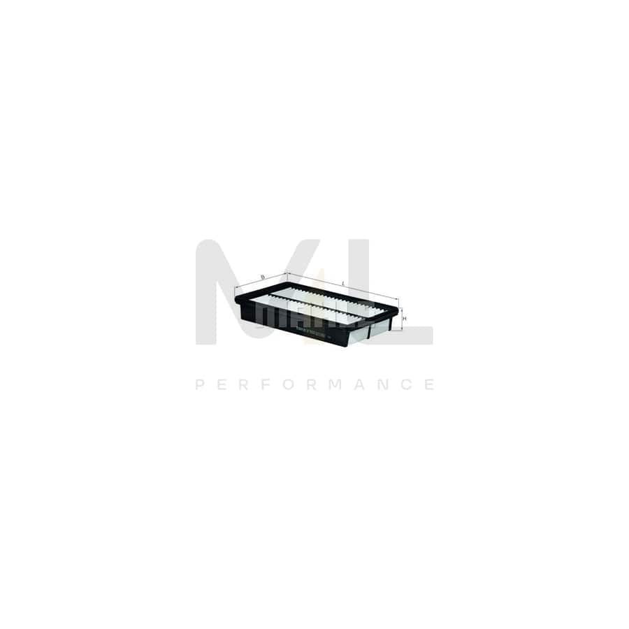 MAHLE ORIGINAL LX 2632 Air Filter Filter Insert | Performance Parts DirectCar Parts