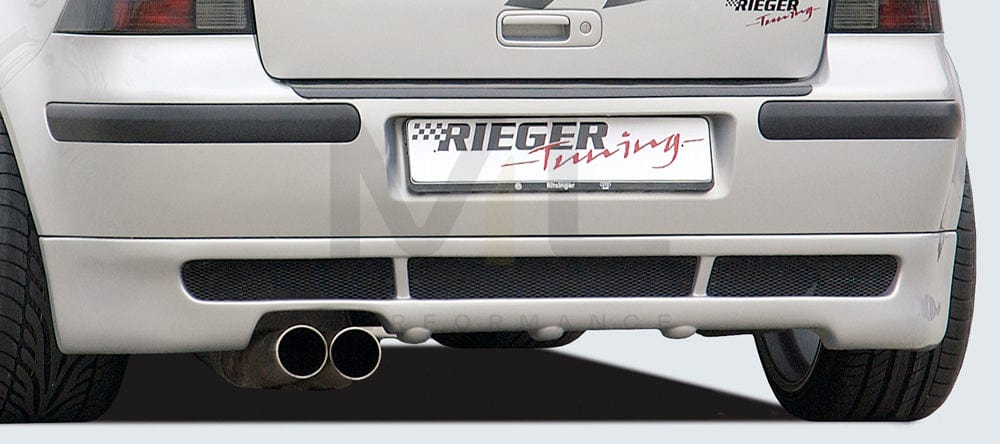 Rieger 00042061 VW Mk4 Golf Rear Diffuser