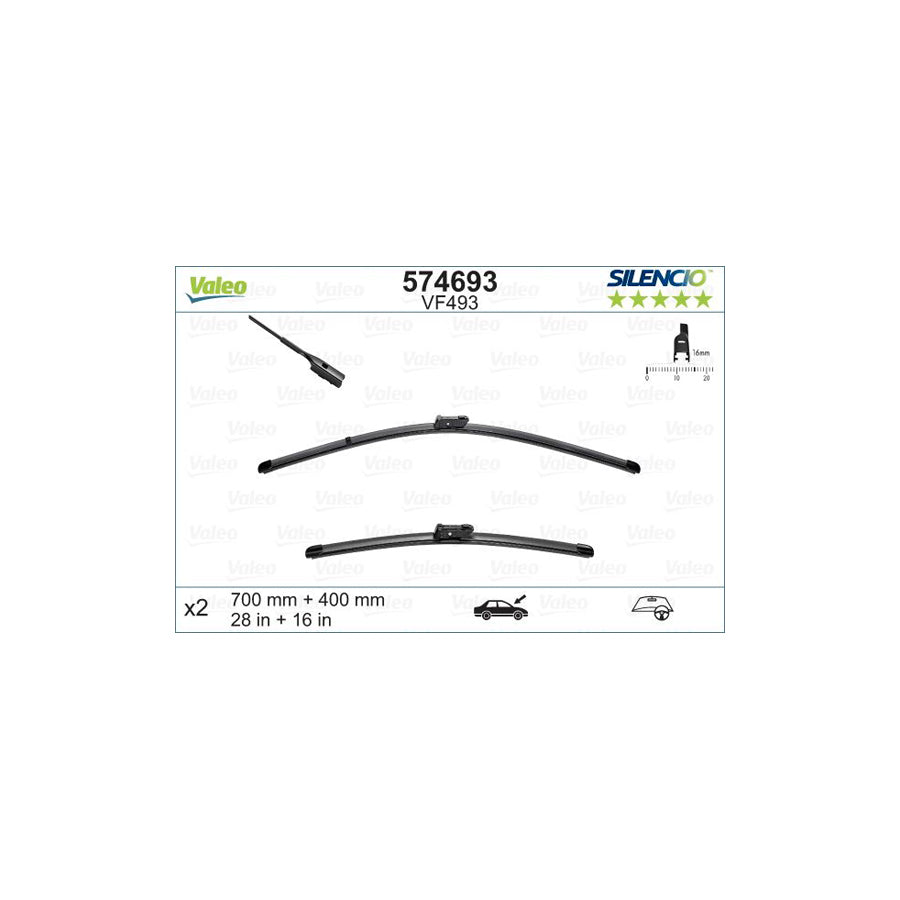 Valeo 574693 Wiper Blade