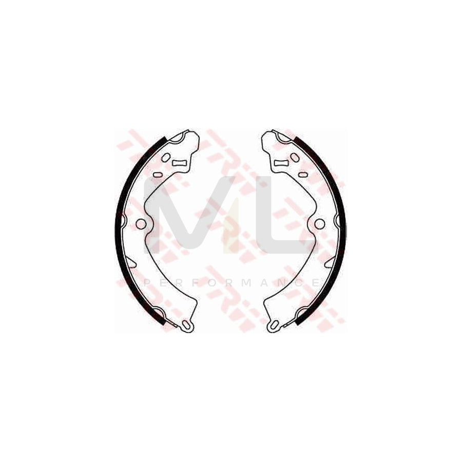 TRW GS8278 Brake Shoe Set | Performance Parts Direct Car Parts