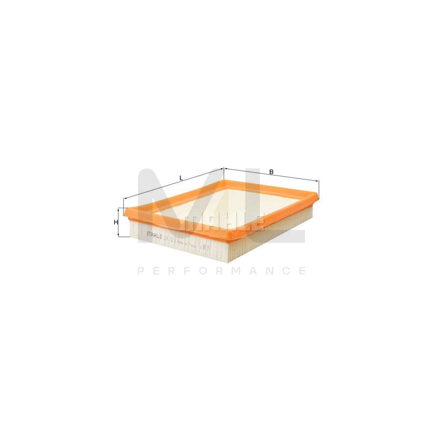 MAHLE ORIGINAL LX 523 Air Filter Filter Insert | Performance Parts DirectCar Parts