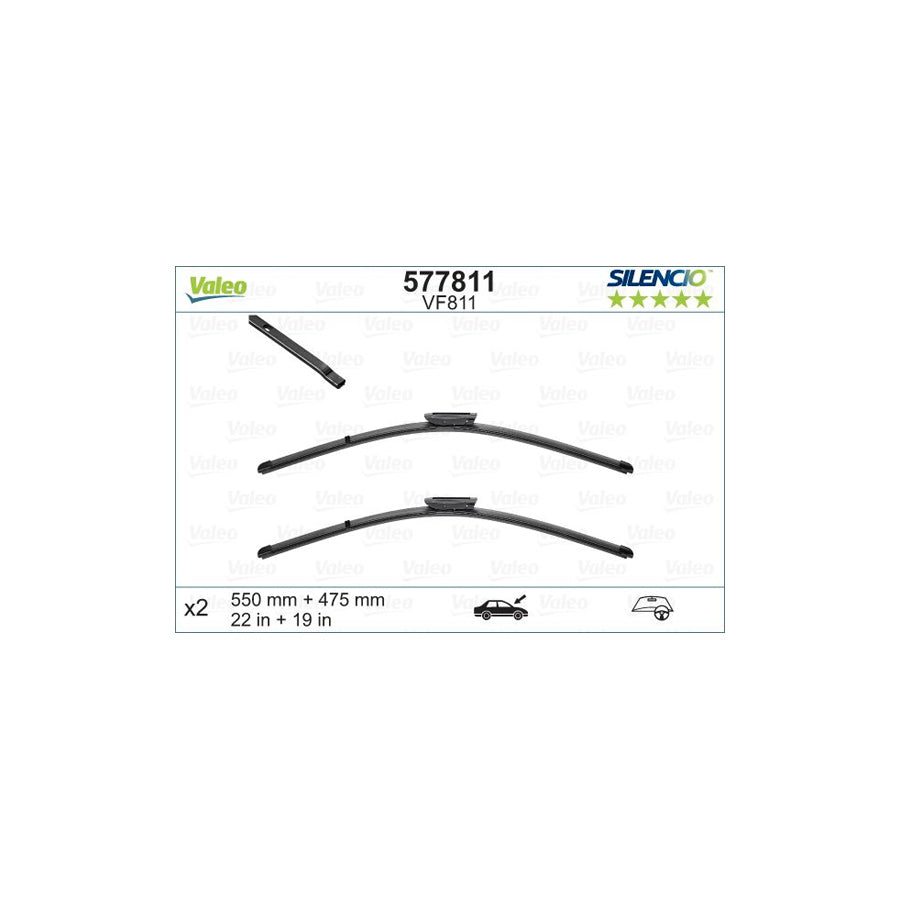 Valeo 577811 Wiper Blade