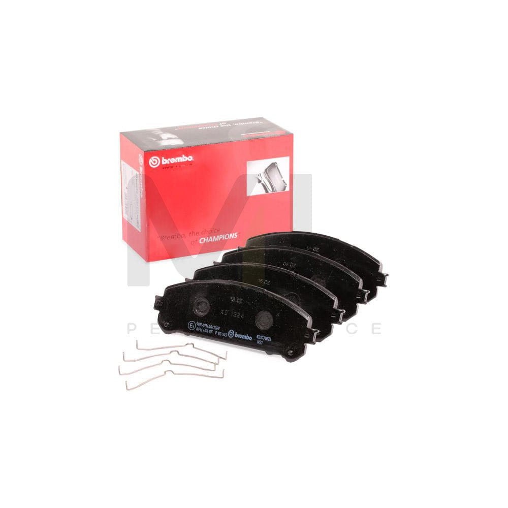 Brembo P 83 145 Brake Pad Set Excl. Wear Warning Contact