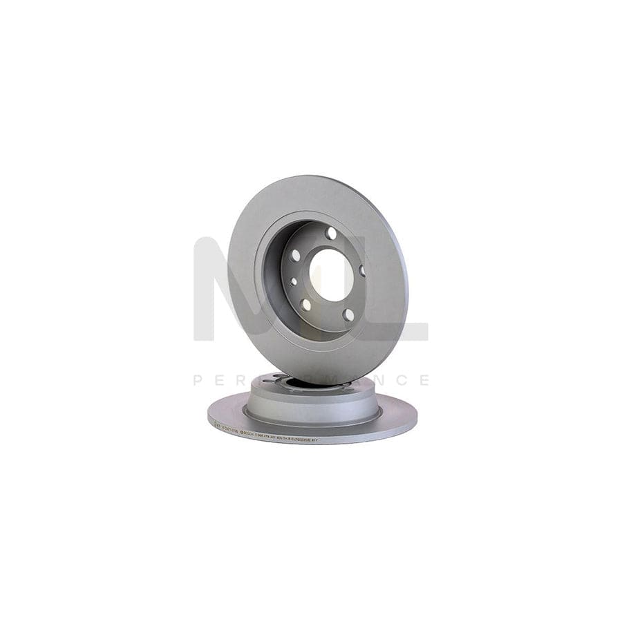 BOSCH 0 986 478 421 Brake Disc Solid, Coated | Performance Parts Direct Car Parts