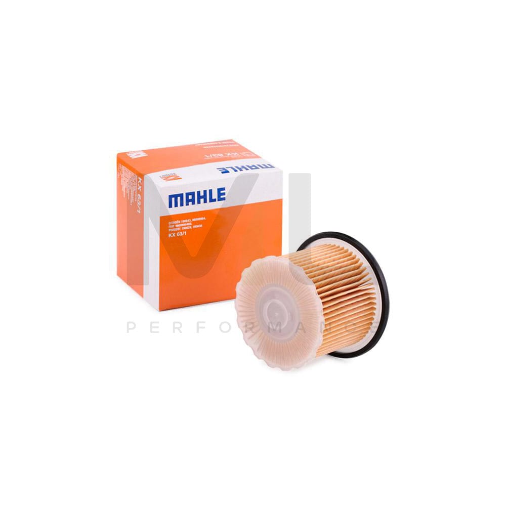 MAHLE ORIGINAL KX 63/1 Fuel filter Filter Insert | Performance Parts DirectCar Parts