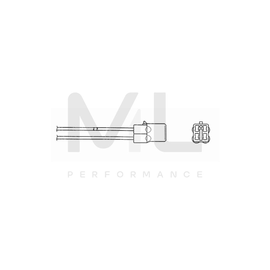 NTK Lambda Sensor / O2 Sensor (NGK 0004) - OZA448-J5