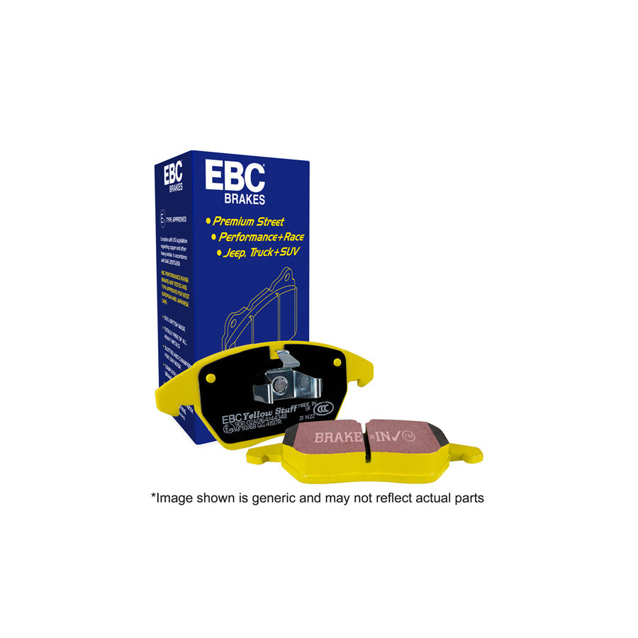 EBC DP41840R Chrysler Dodge Fiat Lancia Yellowstuff Rear Brake Pads (Inc. Grand Voyager, Journey & Freemont) (Pair)