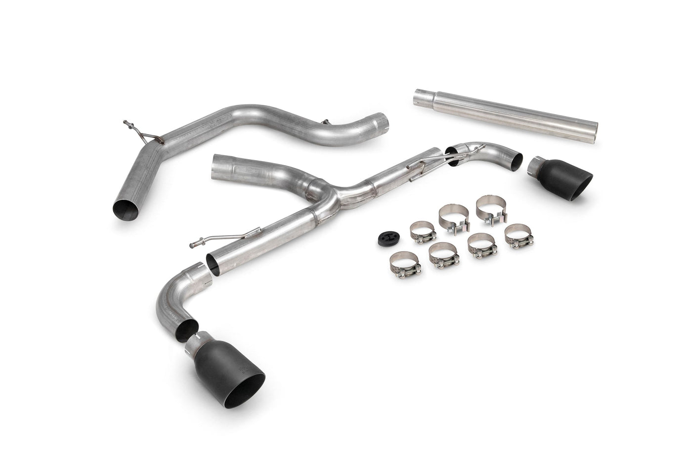 Scorpion SVWS072C VW Scirocco R Non-Resonated Predator Cat-Back Exhaust System