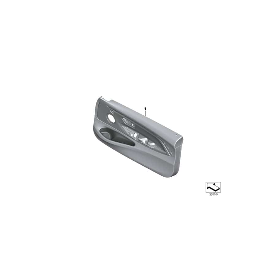 Genuine BMW 51417466687 F32 F33 Door Lining Leather Left VENETOBEIGE/SW (Inc. 430iX, 428i & 420i)