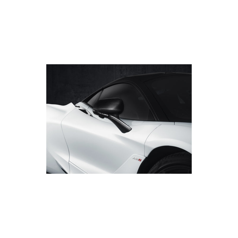Genuine Mclaren 720S Corbon Fiber Door Mirror Caps