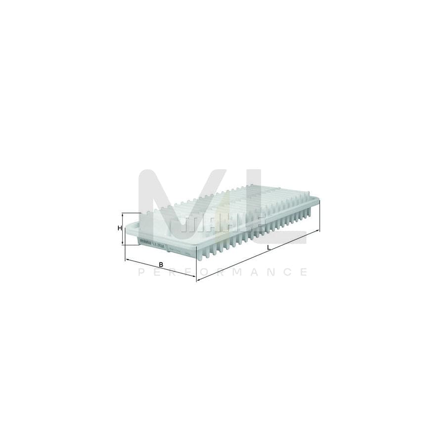 MAHLE ORIGINAL LX 2634 Air Filter Filter Insert | Performance Parts DirectCar Parts