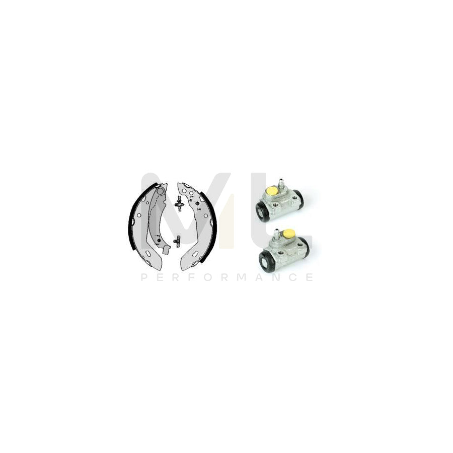 BREMBO STANDARD KIT H 68 049 Brake Shoe Set Ø: 180mm