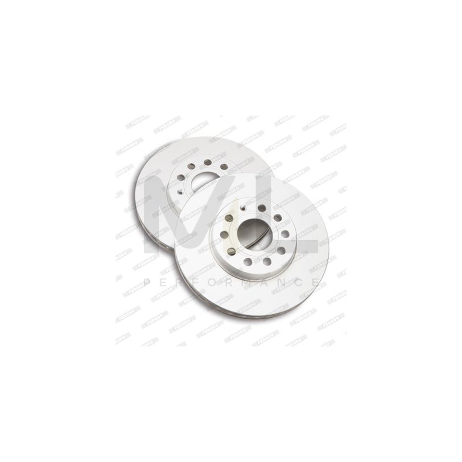 FERODO DDF2197C-1 Brake Disc Solid, Coated, without bolts/screws | Performance Parts Direct Car Parts