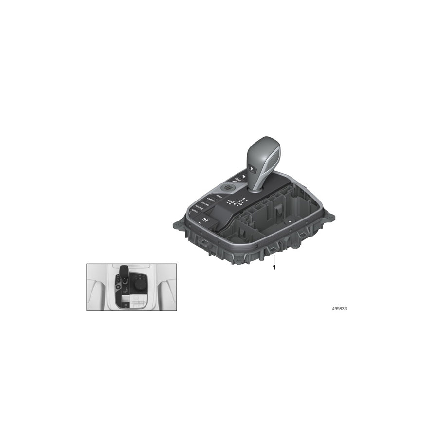Genuine BMW 61319891294 G15 G16 G05 Control Panel Center Console (Inc. 840i, X7 30dX & X5 30dX) |
