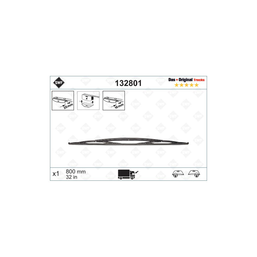 Swf 132801 Original Wiper Blade