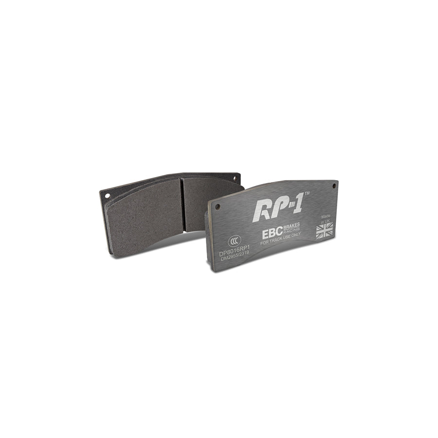 EBC DP8016RP1 Ferrari Mitsubishi Subaru RP-1 Full Race Front Brake Pads - Alcon Caliper (Inc. F355, Lancer Evo 8, Impreza)