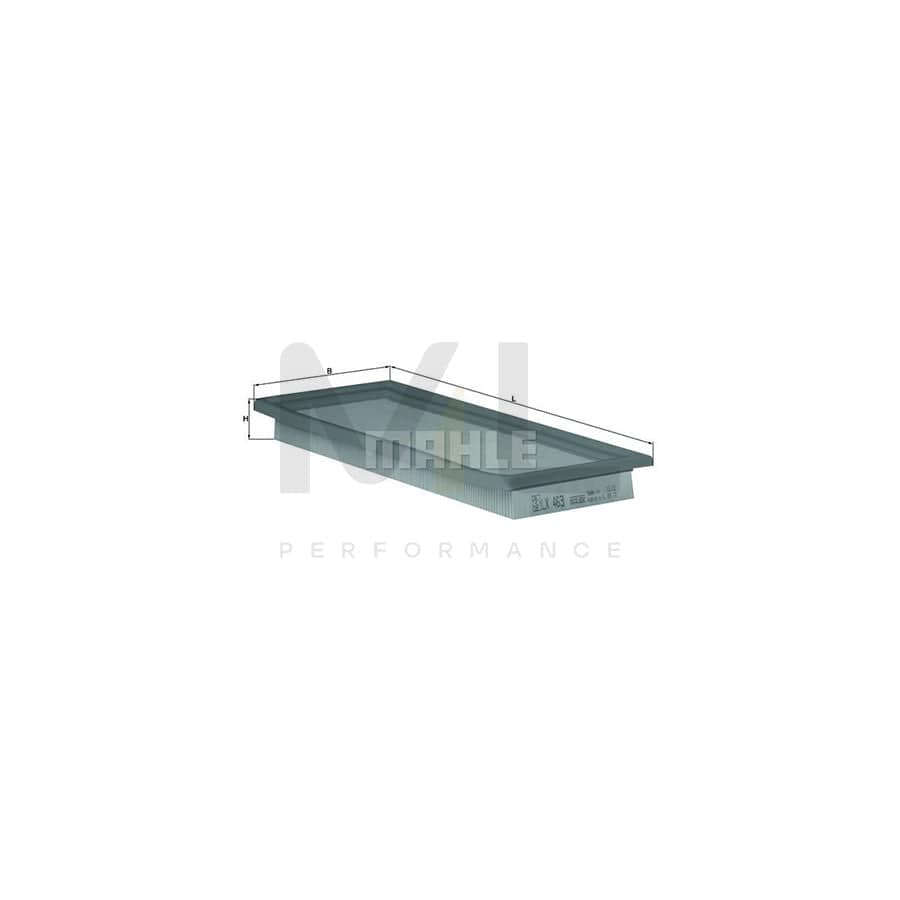 MAHLE ORIGINAL LX 463 Air Filter Filter Insert | Performance Parts DirectCar Parts