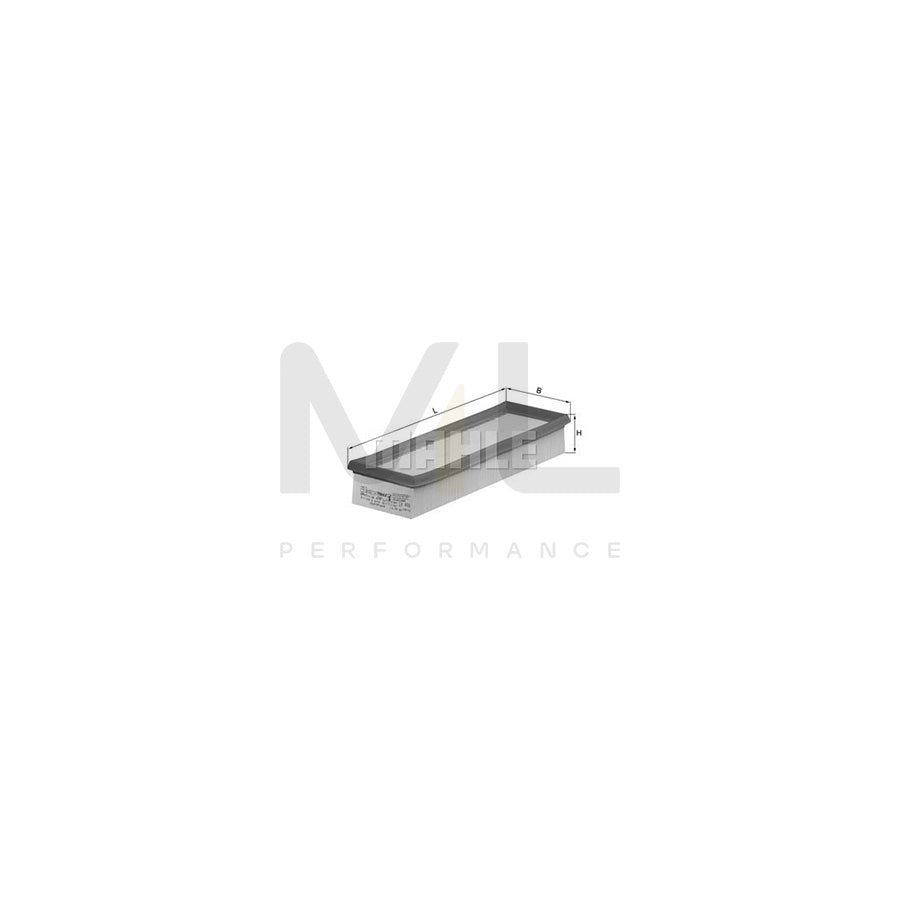 MAHLE ORIGINAL LX 488 Air Filter Filter Insert | Performance Parts DirectCar Parts