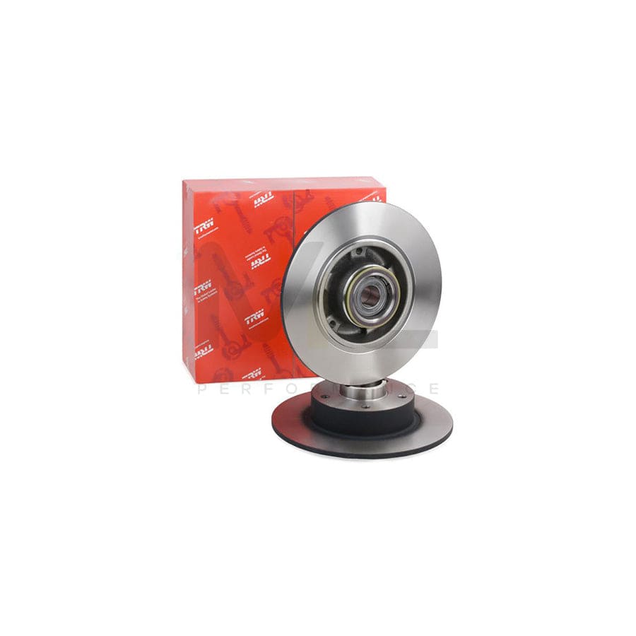 TRW DF6190BS Brake Disc Solid, with ABS sensor ring, with wheel bearing | Performance Parts Direct Car Parts