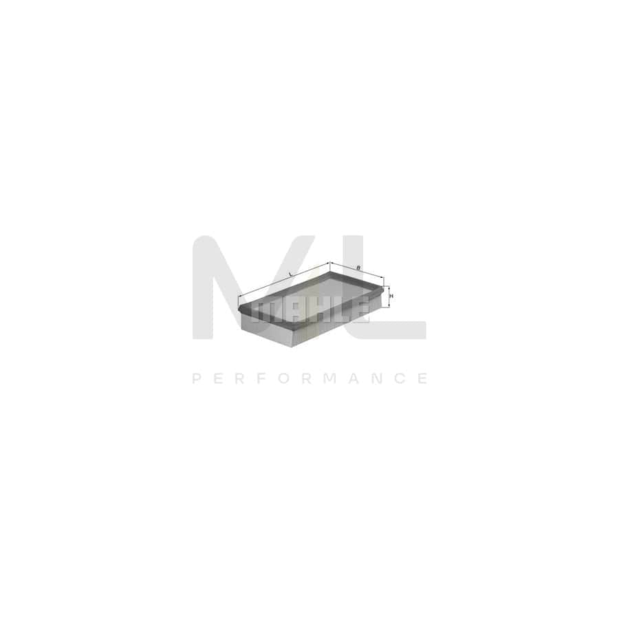 MAHLE ORIGINAL LX 993 Air Filter Filter Insert | Performance Parts DirectCar Parts