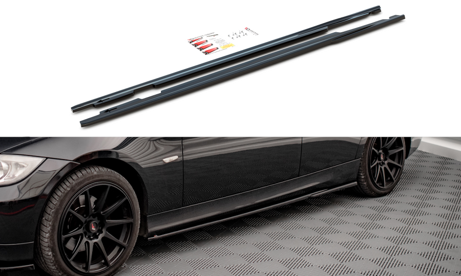 Maxton Design BMW Series 3 E90 Side Skirts Diffusers
