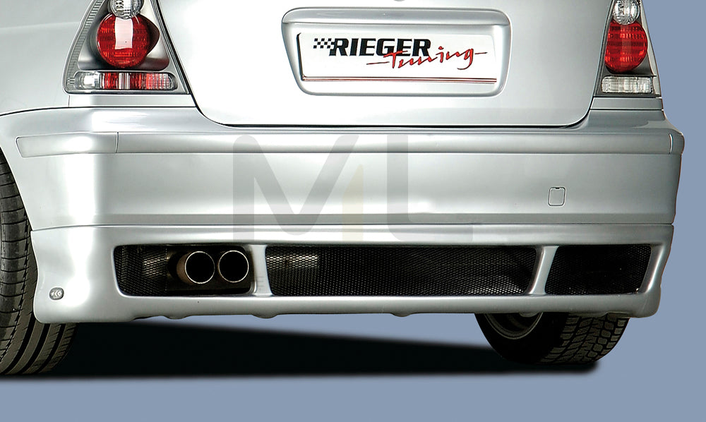 Rieger 00050307 BMW 3 Series E46 Rear Diffuser