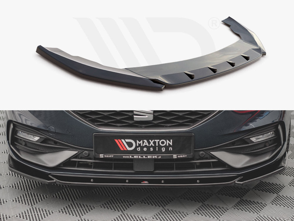 Maxton Design Seat Leon Fr MK4 (2020-) Front Splitter V2