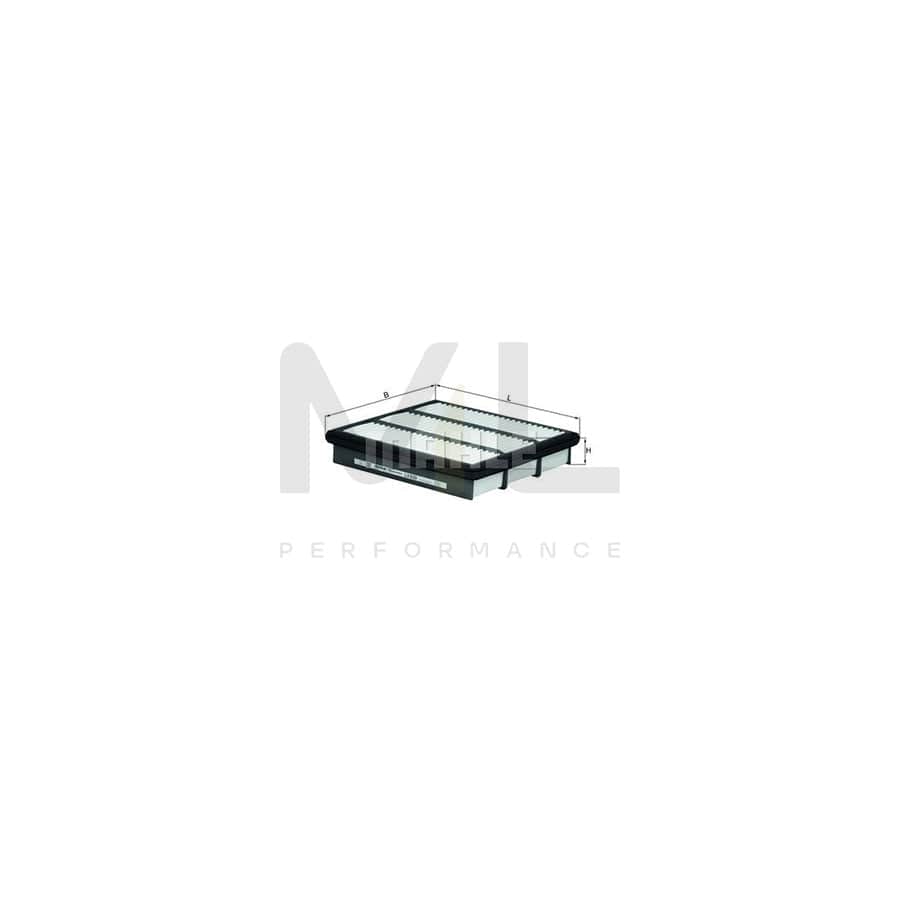 MAHLE ORIGINAL LX 839 Air Filter Filter Insert | Performance Parts DirectCar Parts