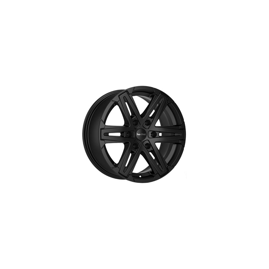 SuperMetal Compass 8.5x18 ET40 20010 Matt Black Wheel |