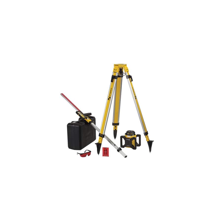 Stabila STBLAR160TS LAR 160 Rotation Laser Set, 7 Piece |
