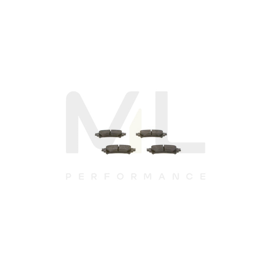 Bosch 0986495174 Brake Pad Set With Mounting Manual BP1573 | Performance Parts Direct Car Parts