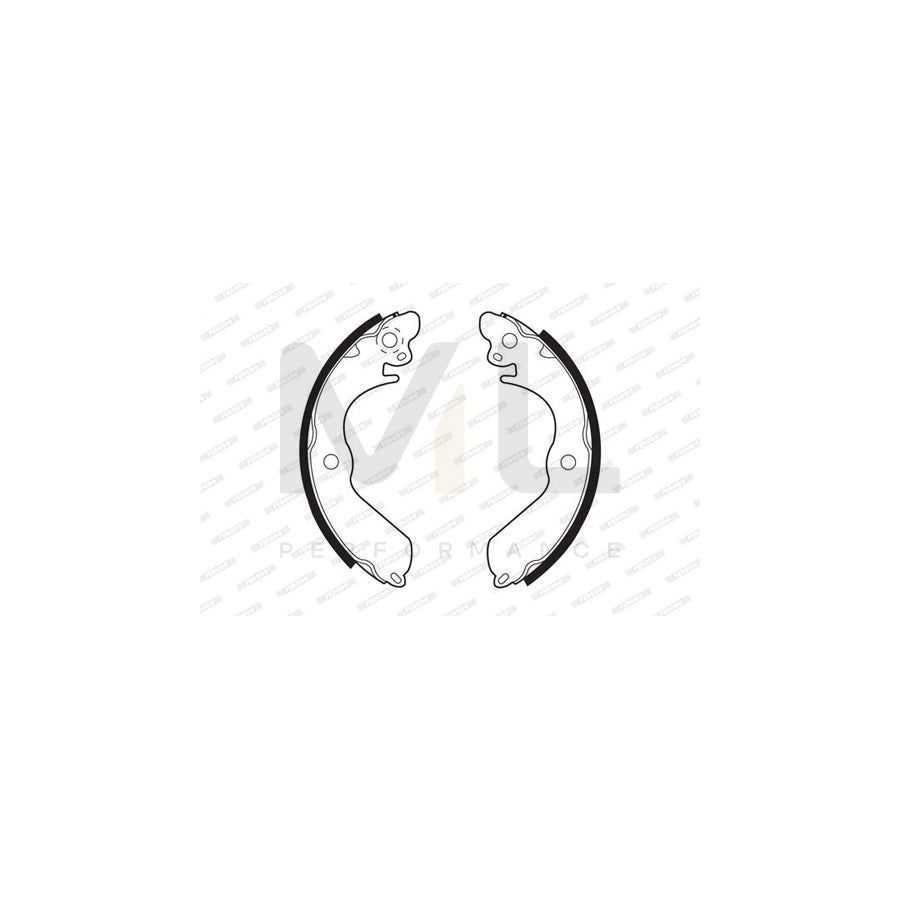 FERODO PREMIER FSB403 Brake Shoe Set | Performance Parts Direct Car Parts